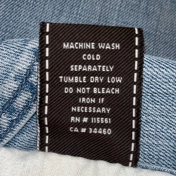 7 for All Mankind Tegan Straight Leg Jeans size 27 - Picture 6 of 7